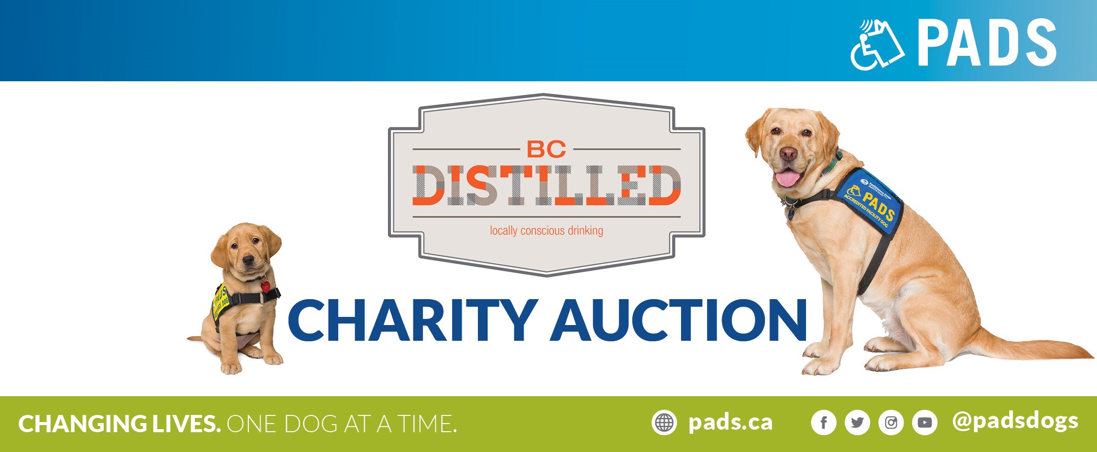 BC Distilled – Online Charity Auction for PADS 