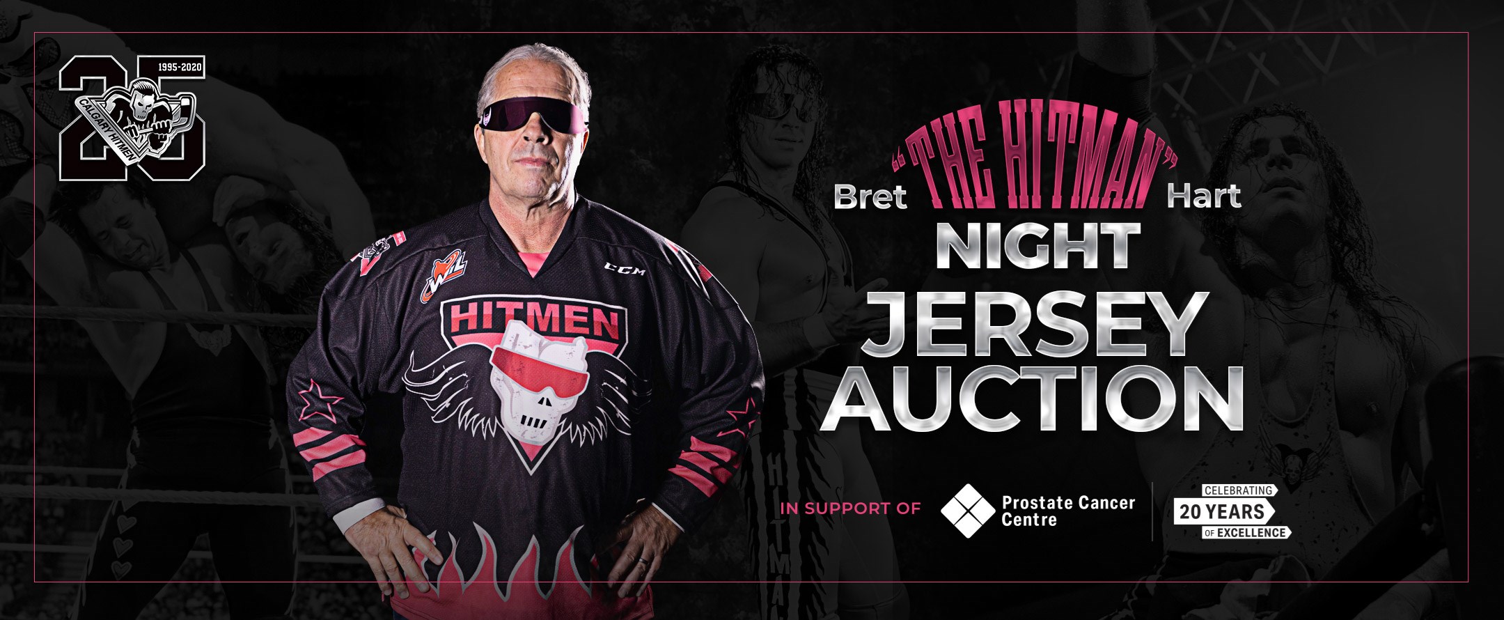 Bret ‘The Hitman’ Hart Jersey Auction