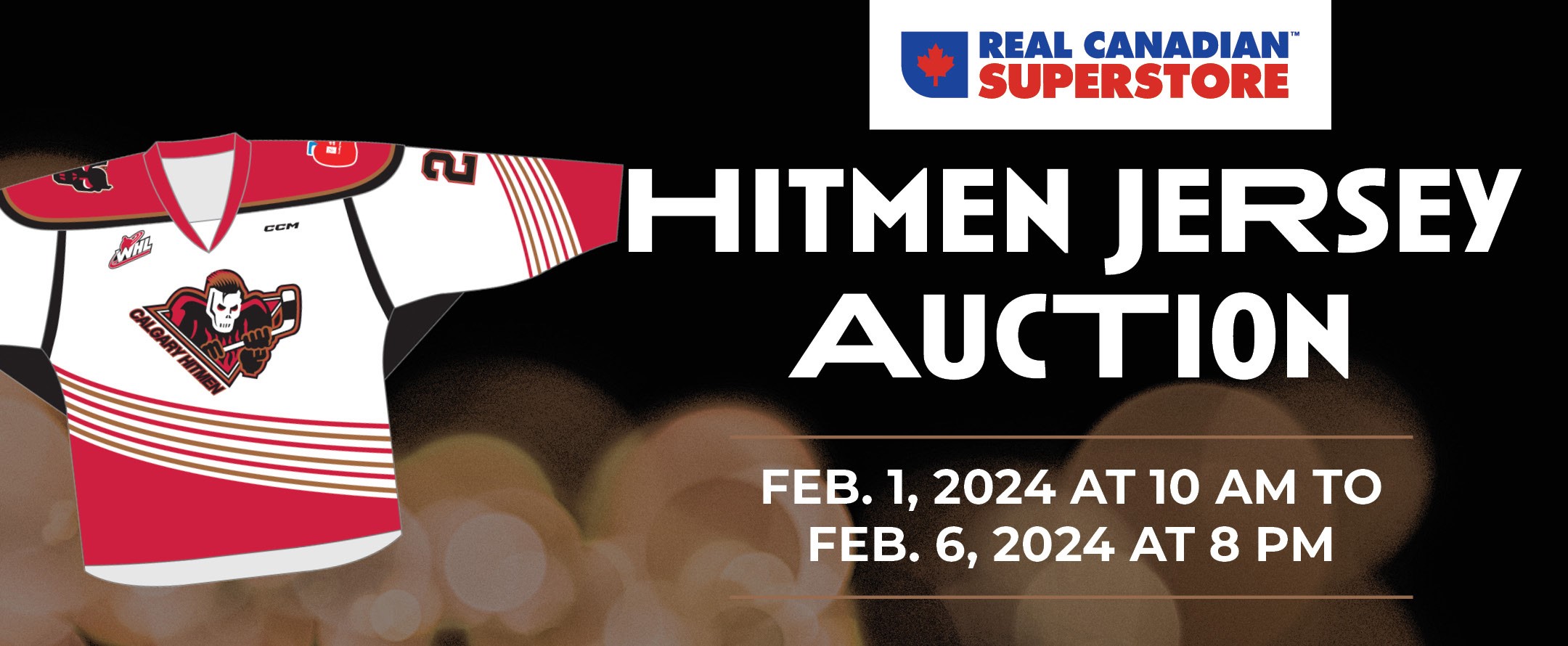 Real Canadian Superstore Jersey Auction
