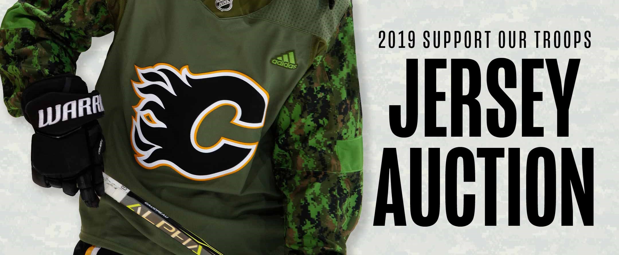 2019 Support Our Troops Jersey Auction
