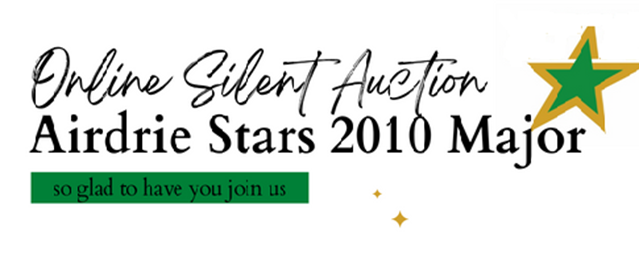 Airdrie Stars Major 2010 Online Auction