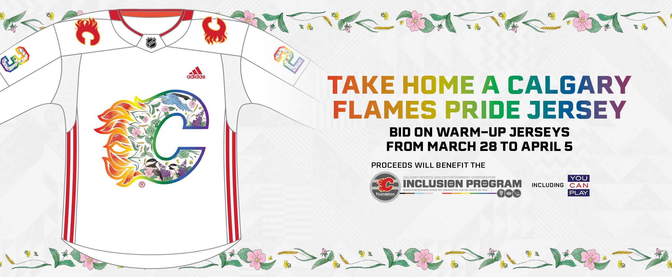 Pride Night Warm Up Jerseys