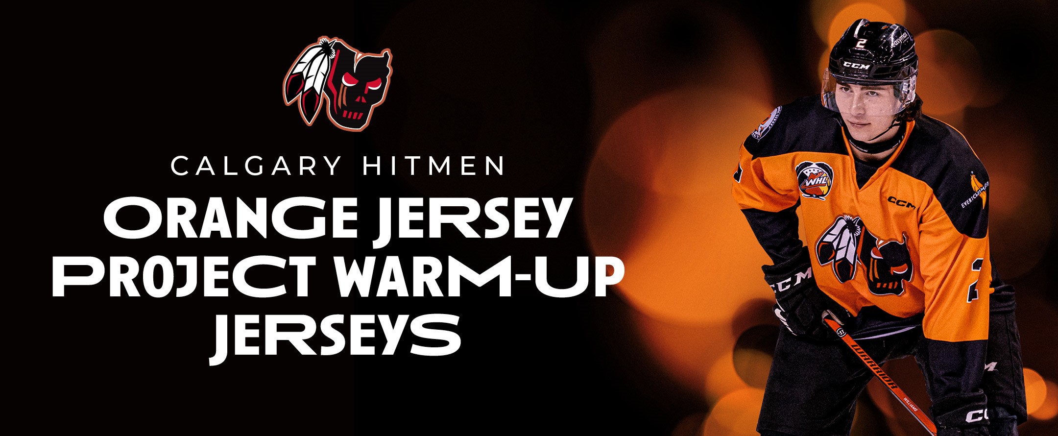 Calgary Hitmen Orange Jersey Project 