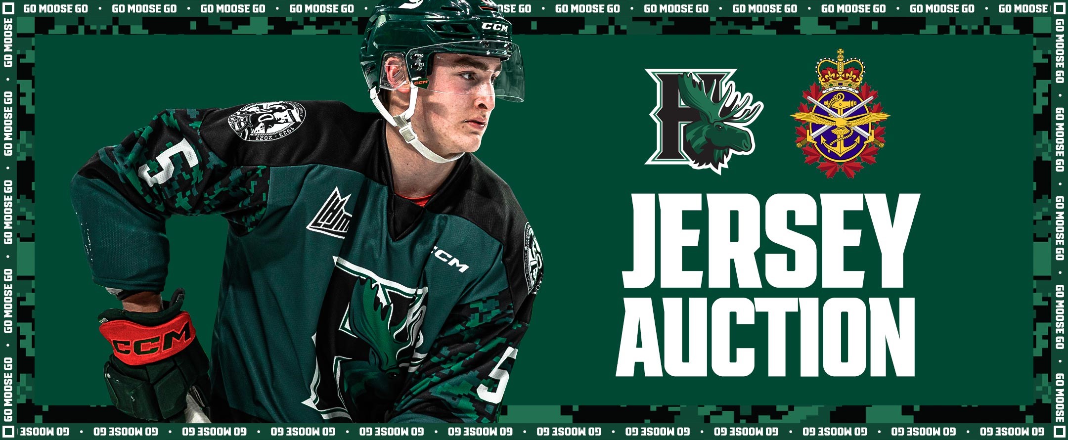 Mooseheads DND Appreciation Jersey Auction