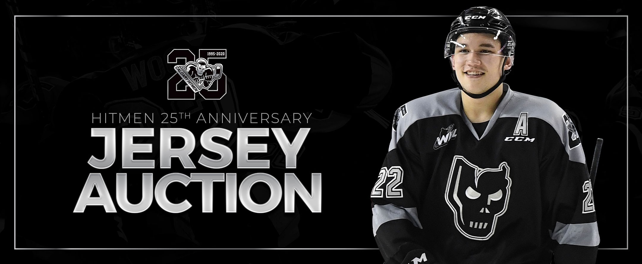 Calgary Hitmen 25th Anniversary Jerseys