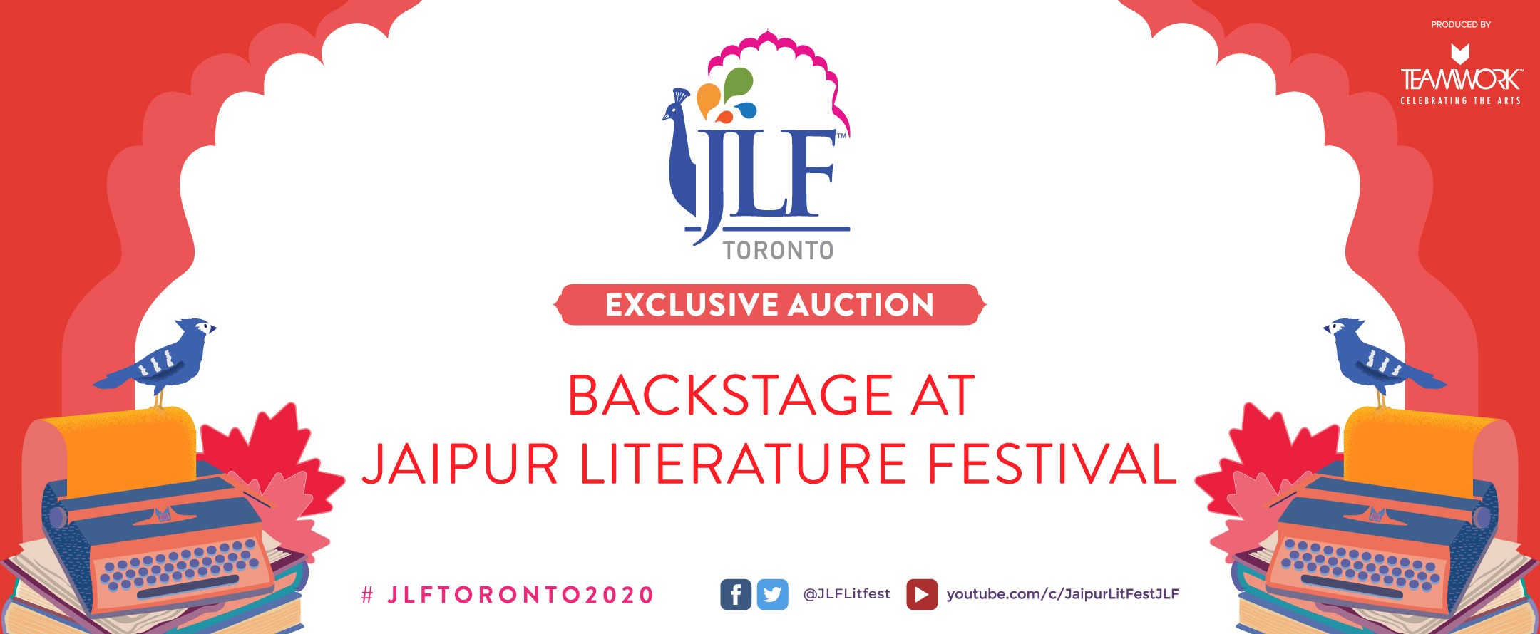 Backstage at the Jaipur Literature Festival