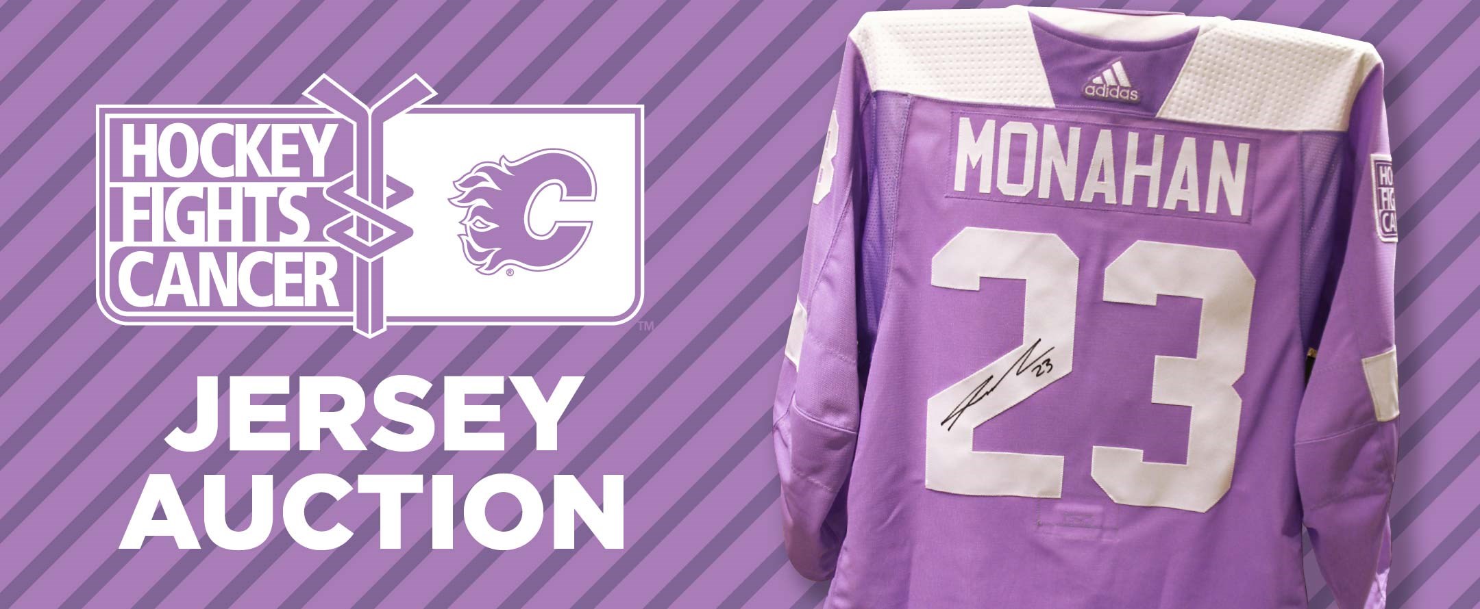Calgary Flames Hockey Fights Cancer Auction