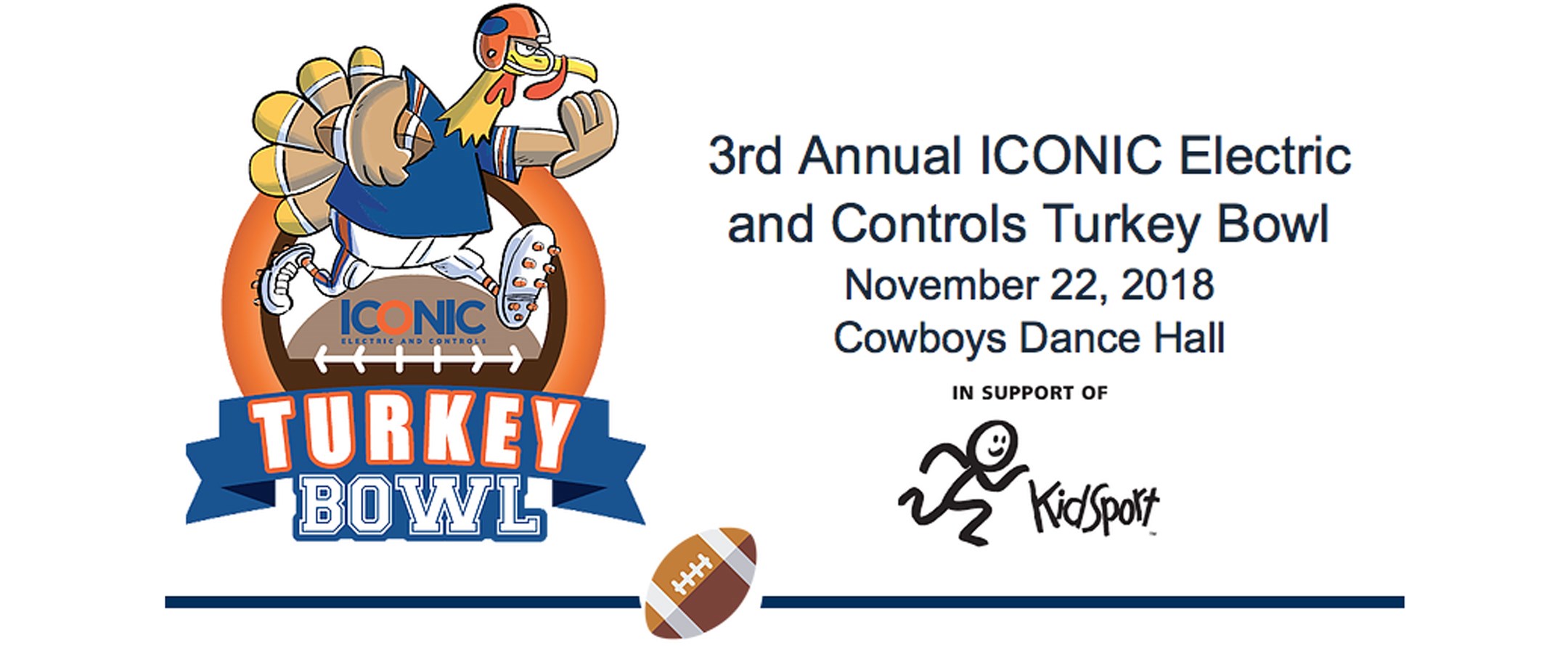 3rd Annual ICONIC Turkey Bowl - PRE BIDDING