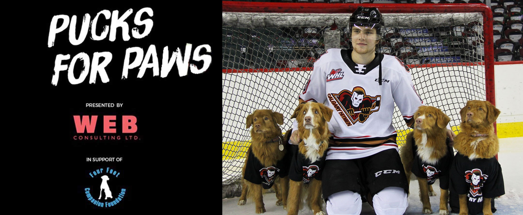 Pucks for Paws 