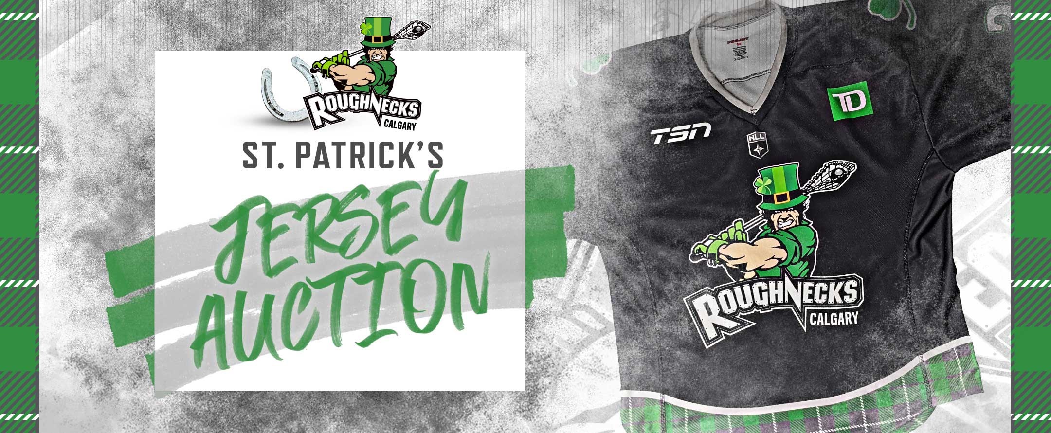 Roughnecks 2022 St Patrick’s Day Jersey Auction