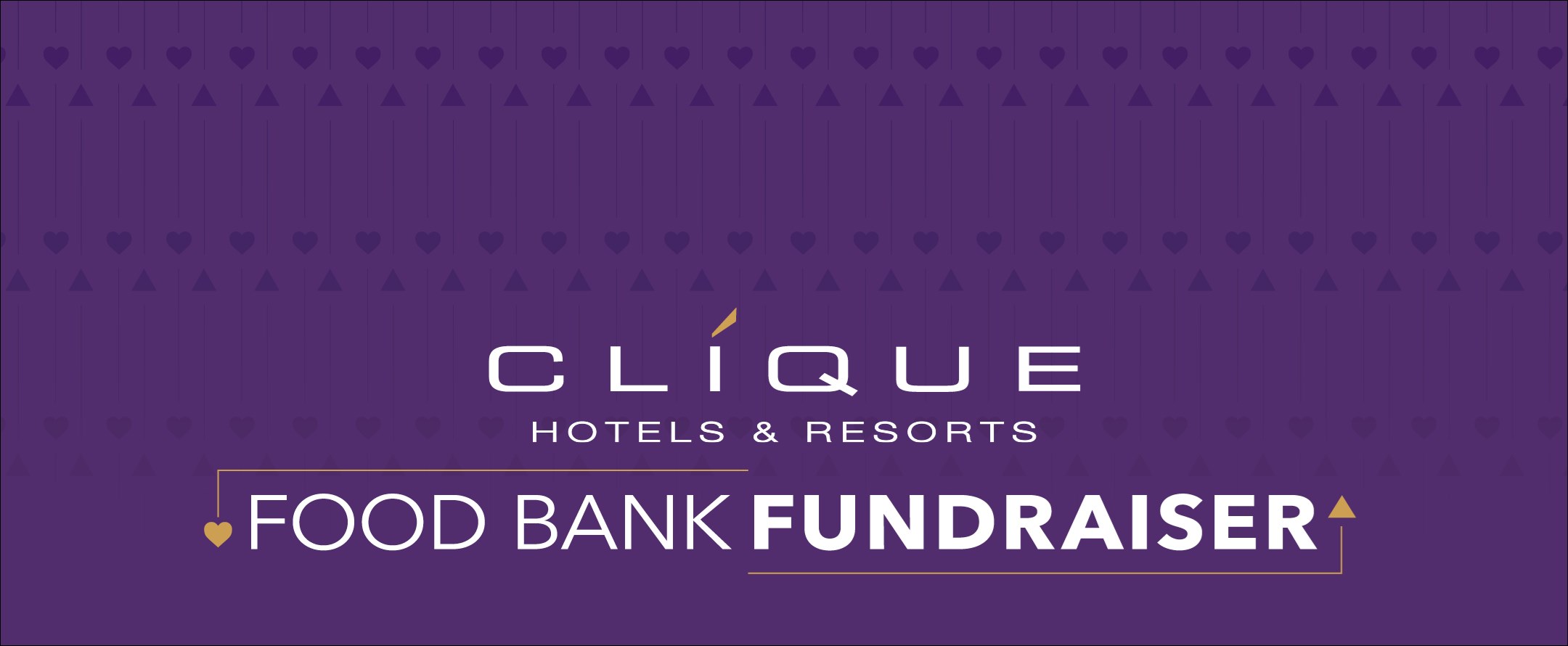 Clique Hotels & Resorts Food Bank Fundraiser 1