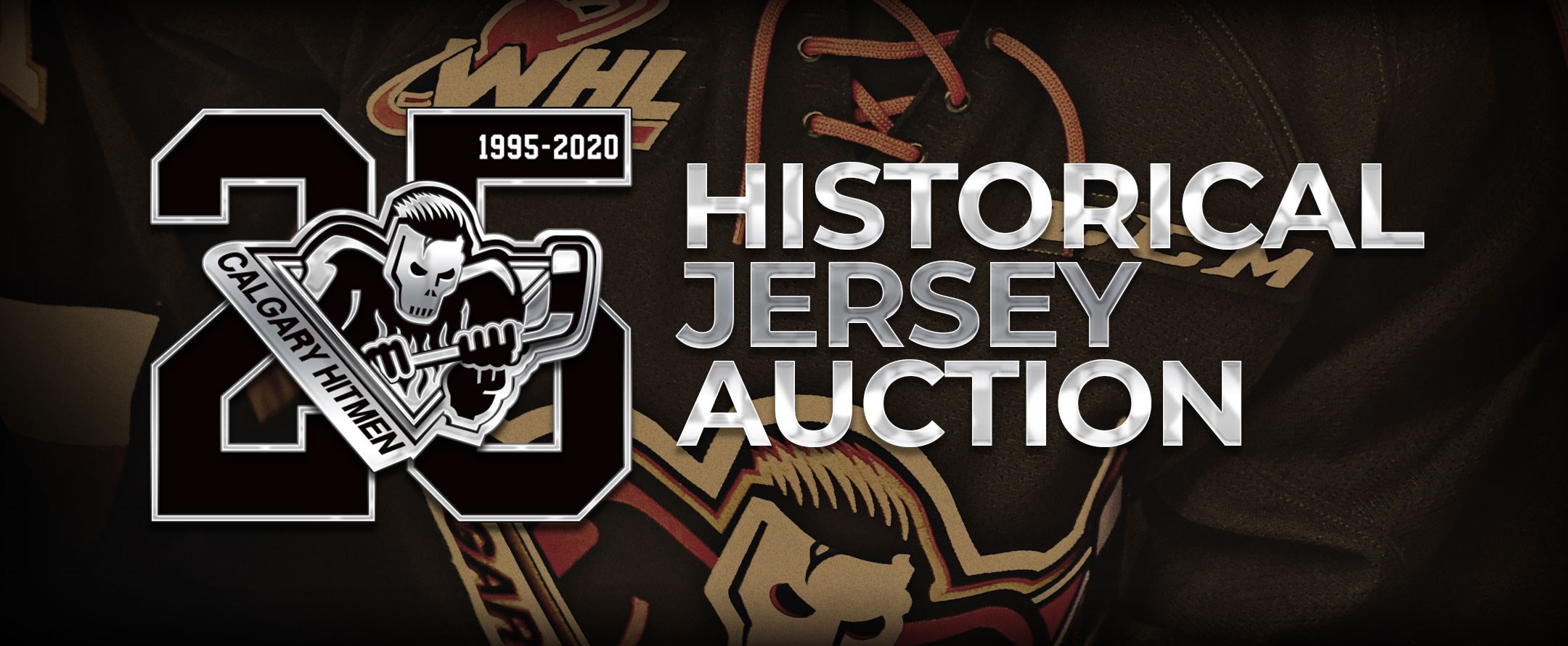 Calgary Hitmen Historical Jersey Auction