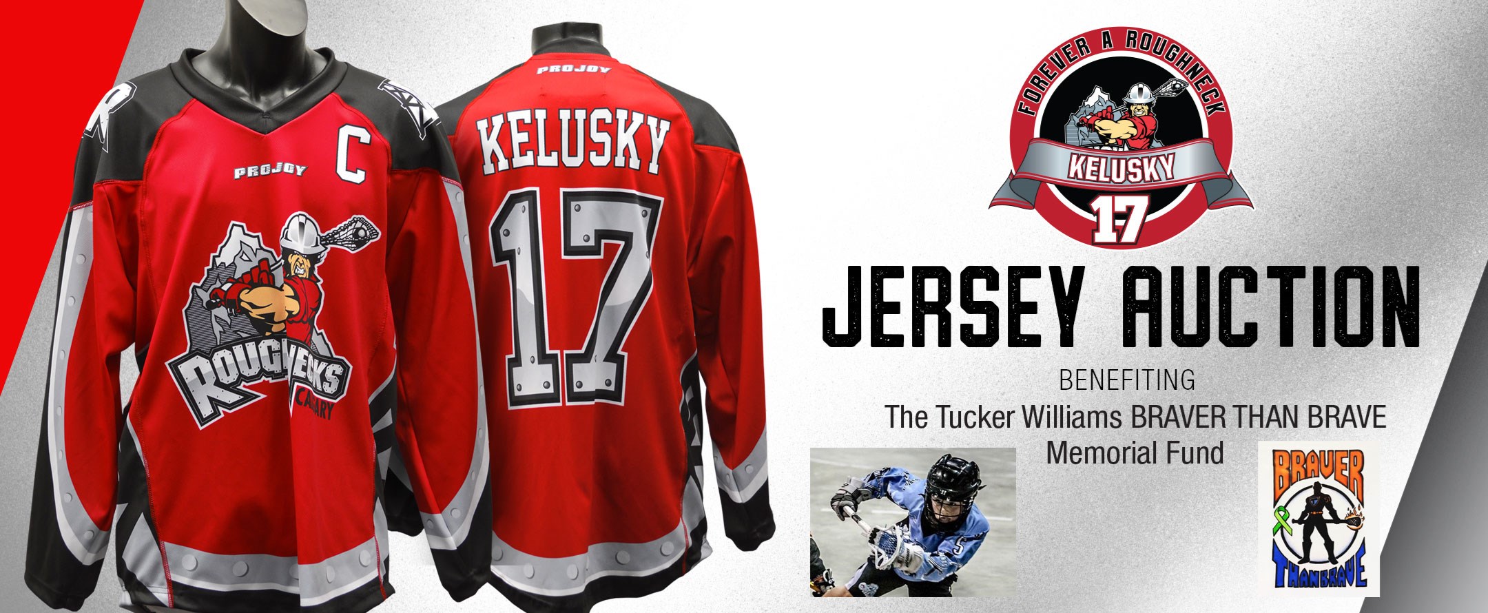 2017 Forever A Roughneck Jersey Auction
