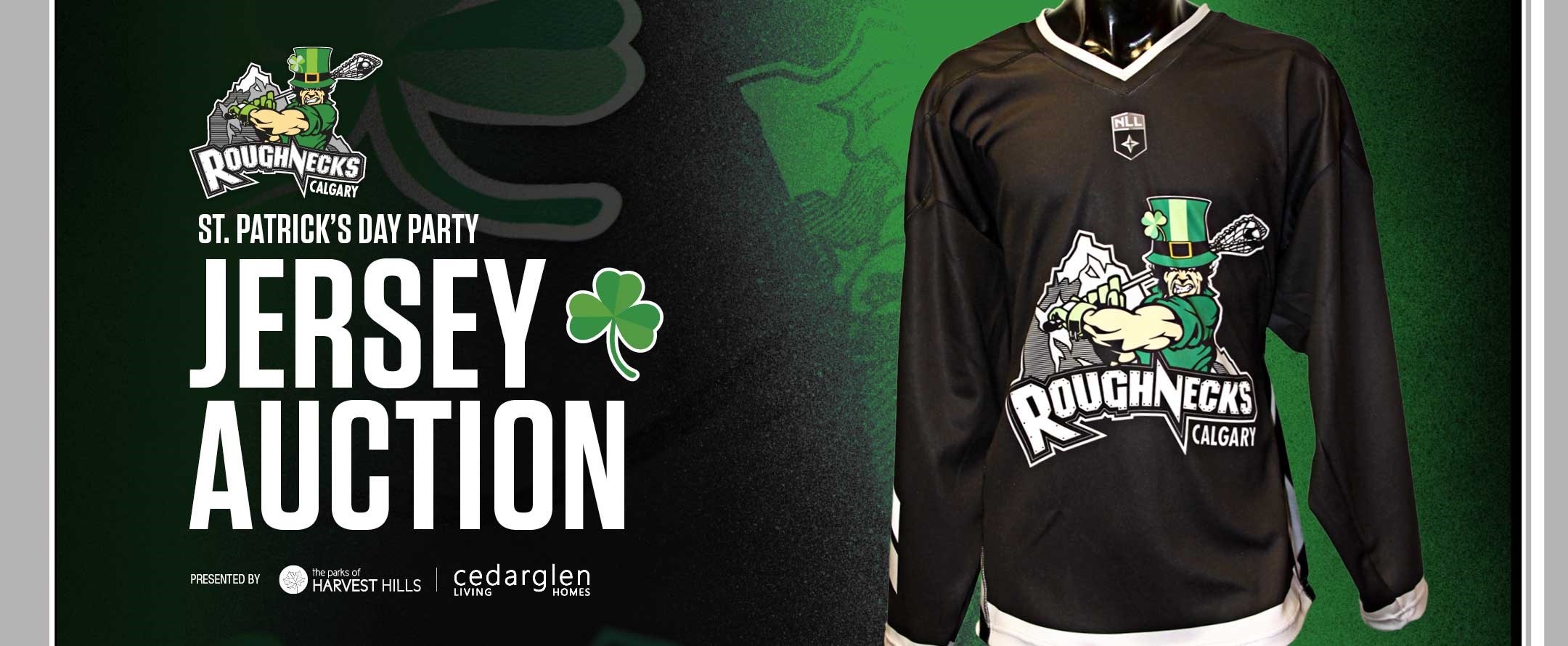 St. Patrick’s Day Party Jersey Auction