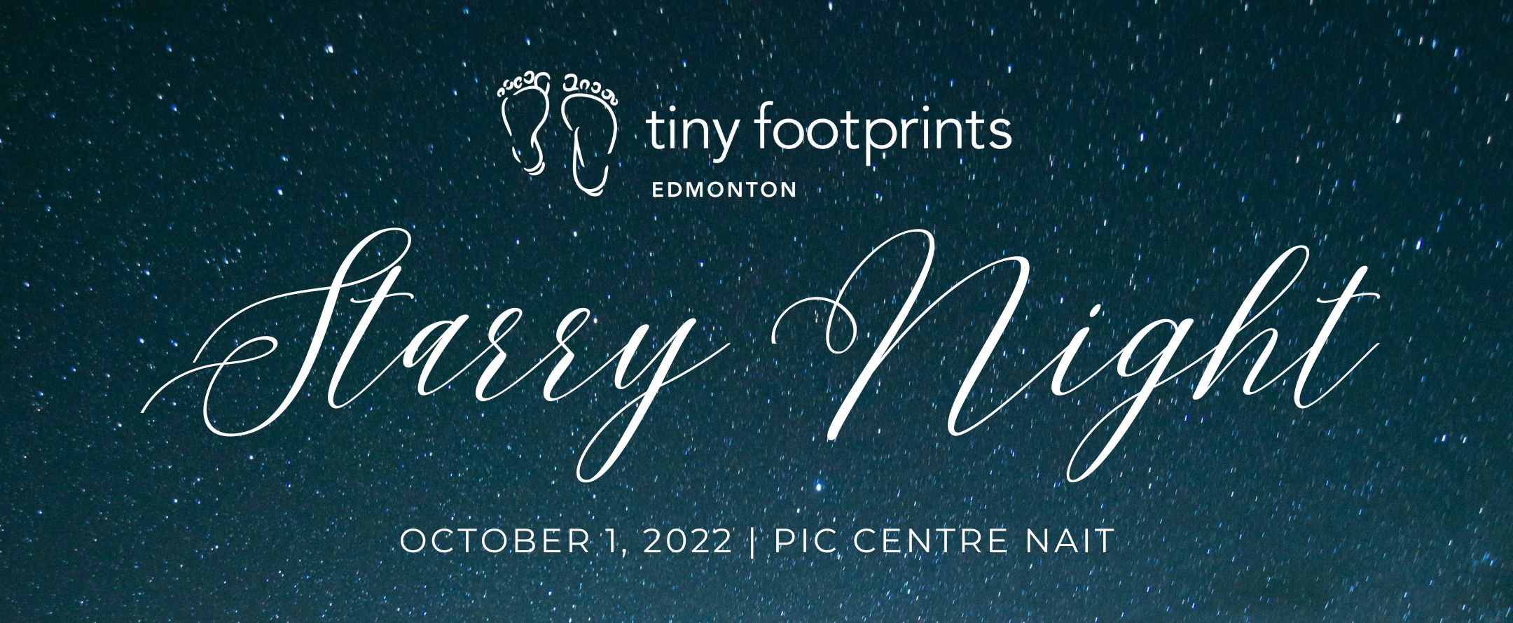Tiny Footprints YEG Starry Night