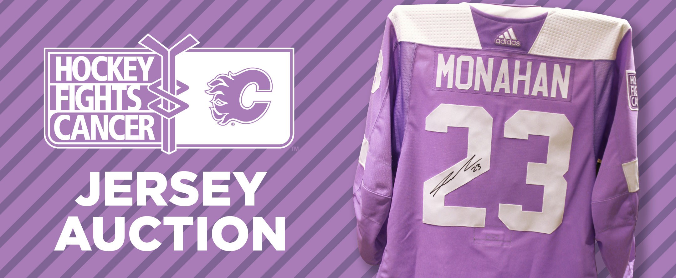 Calgary Flames Hockey Fights Cancer Auction