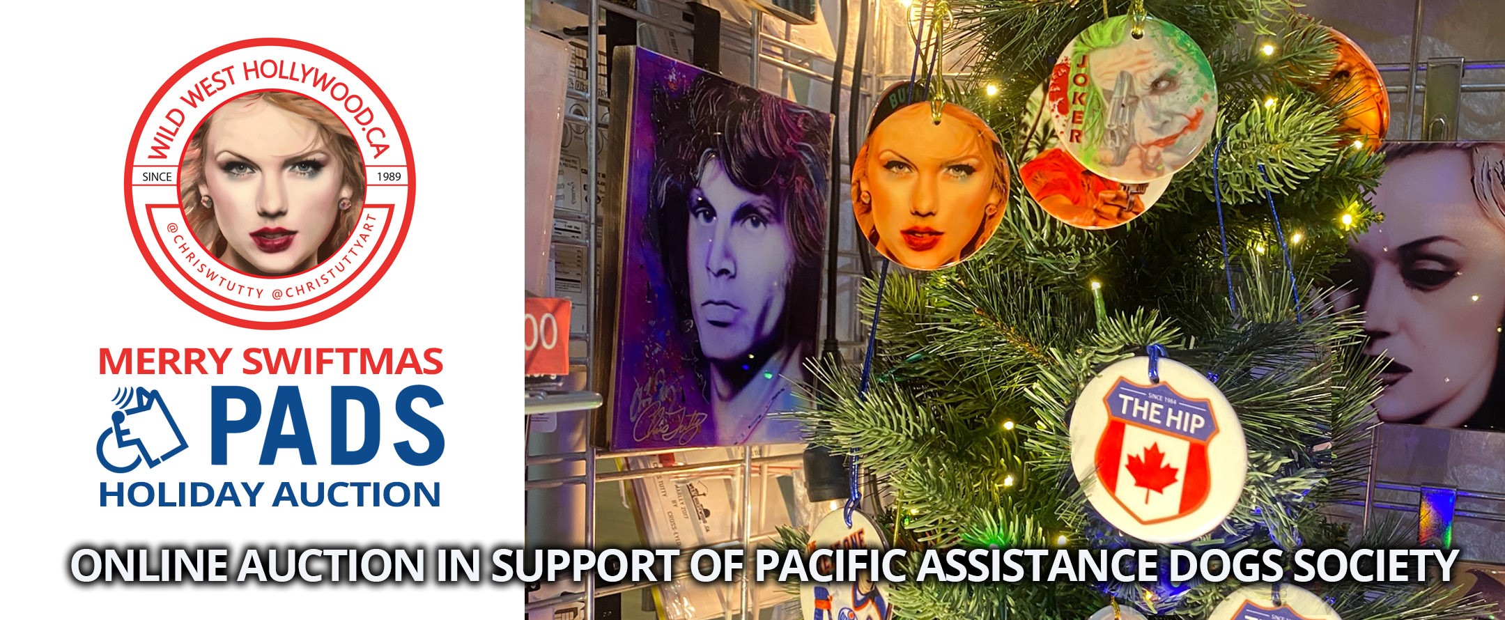 The Merry Swiftmas PADS HOLIDAY AUCTION!