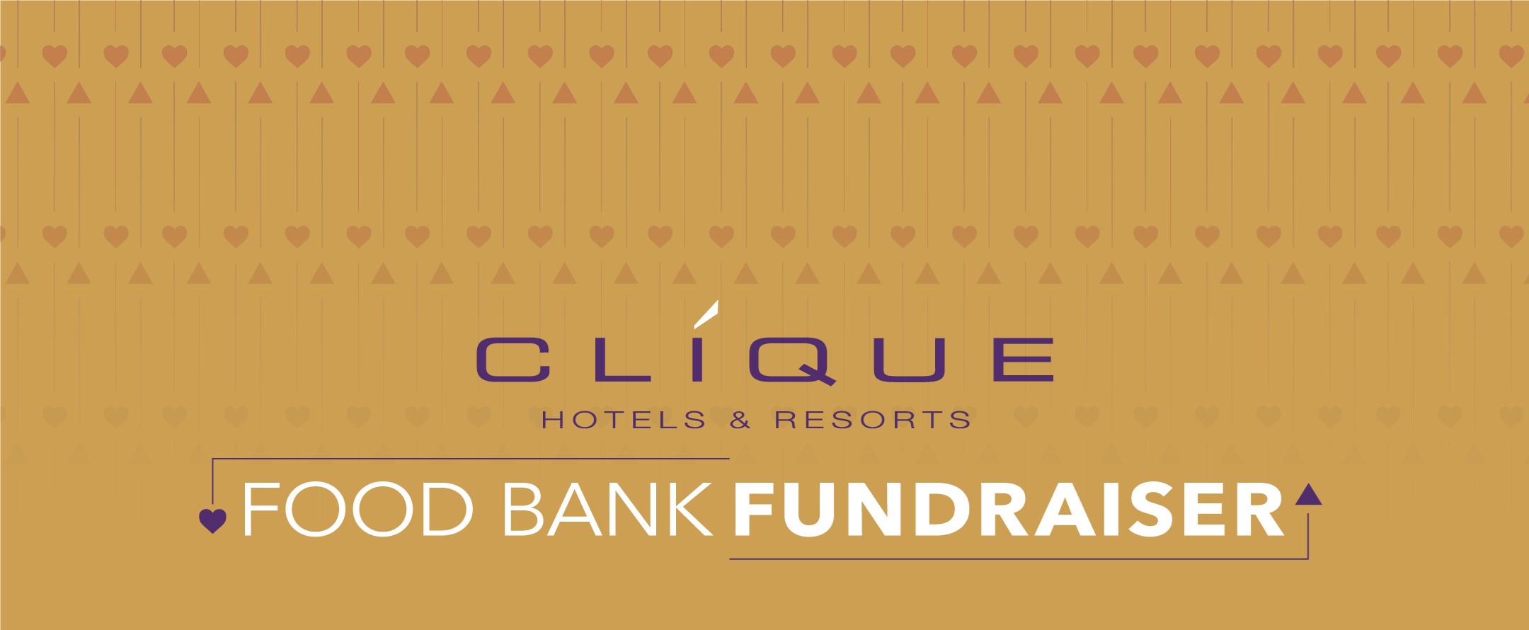 Clique Hotels & Resorts Food Bank Fundraiser 2