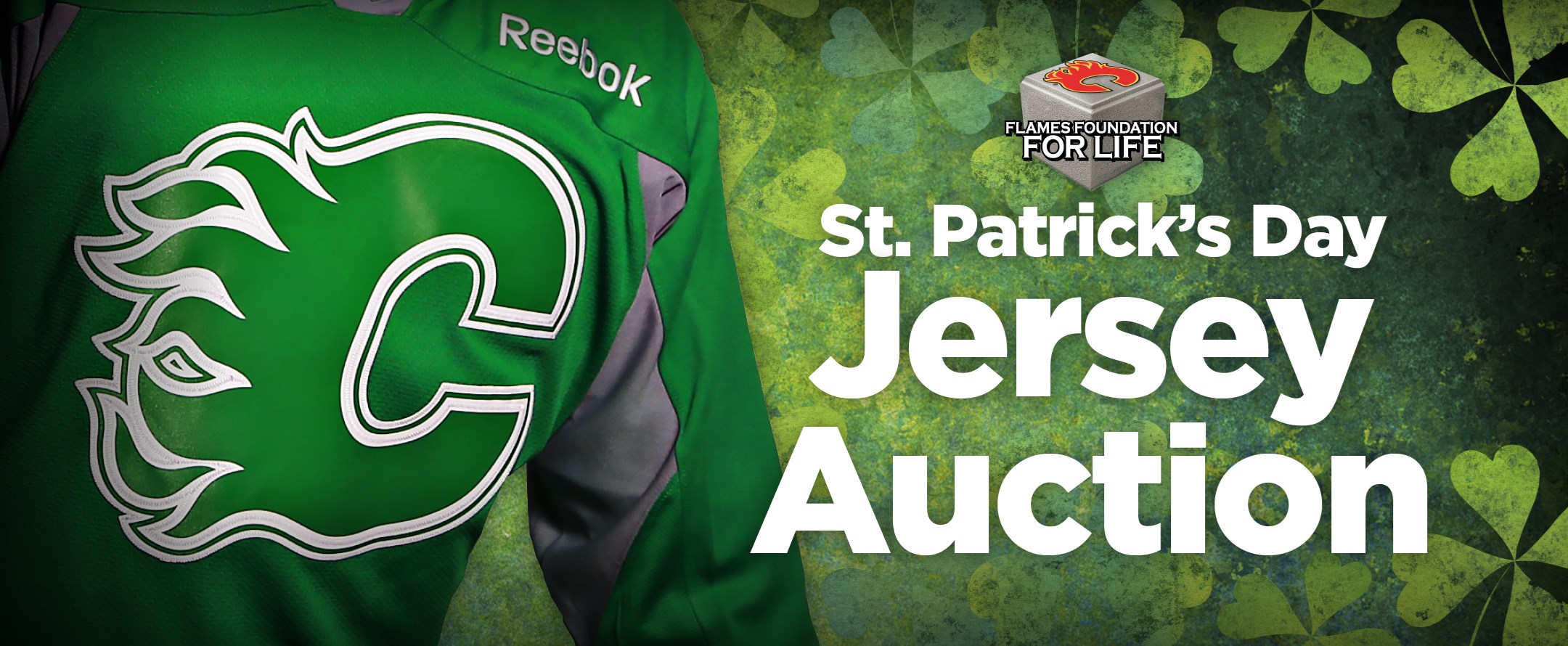 Flames Foundation St. Patty’s Day Jersey Auction