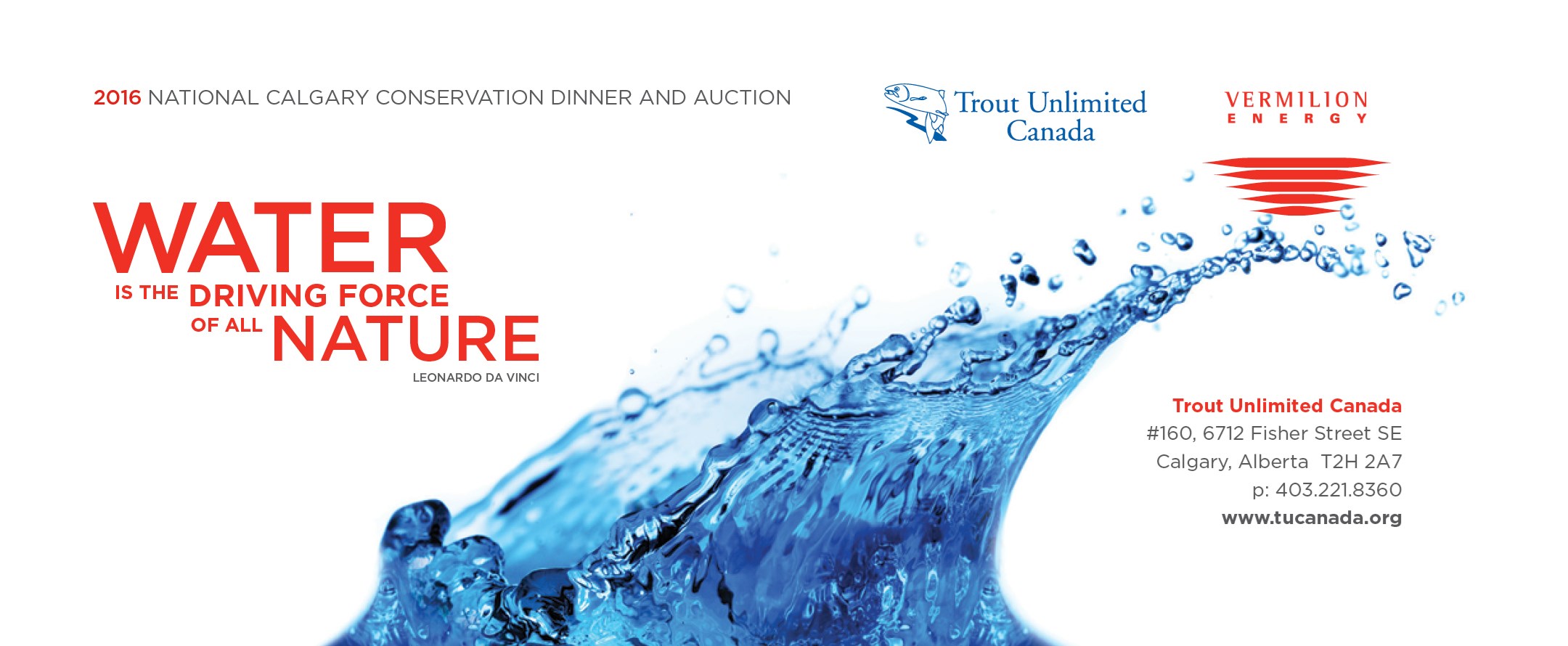 Trout Unlimited Canada Conservation Dinner