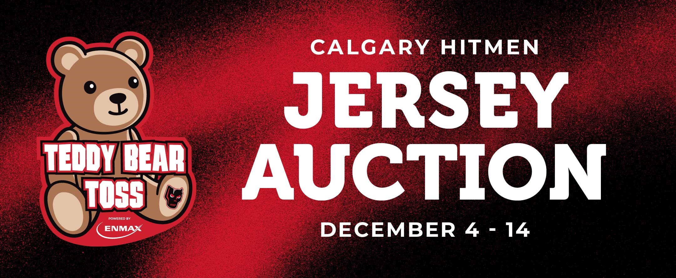 Enmax Teddy Bear Toss Jersey Auction