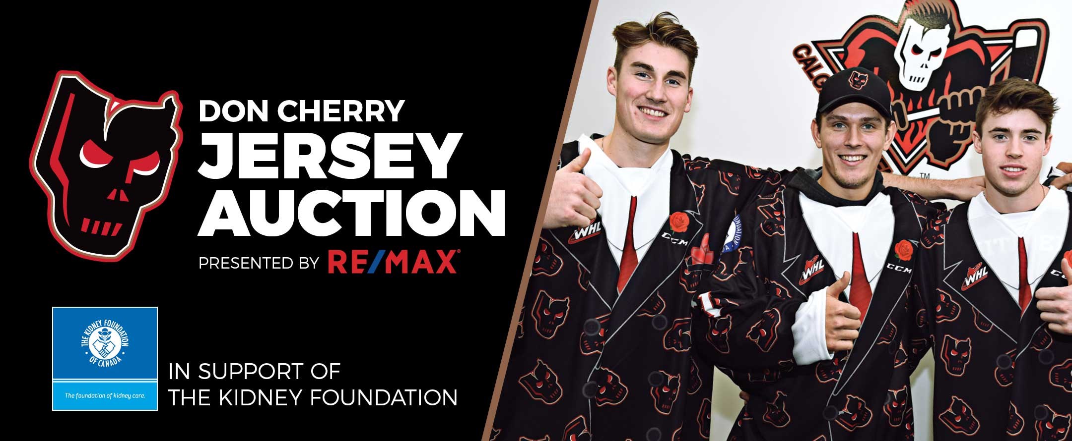 Calgary Hitmen Don Cherry Jersey Auction