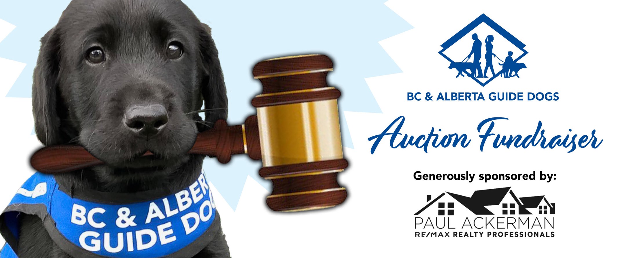 BC & Alberta Guide Dogs Pawsitivity Online Auction