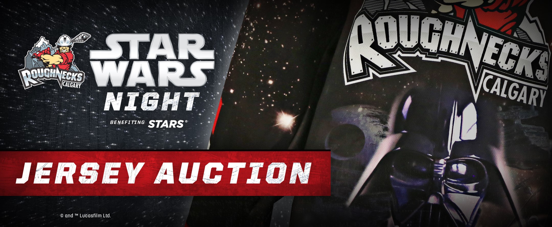 2016 Star Wars Jersey Auction © & ™ Lucasfilm Ltd.