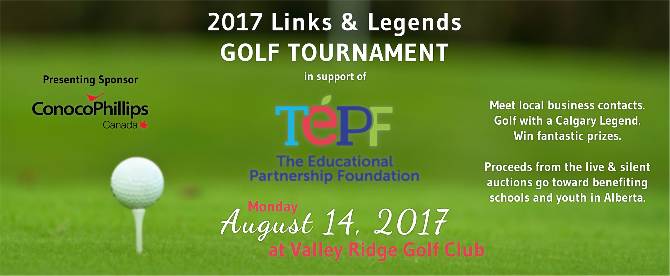TEPF 2017 Links & Legends Golf Tournament